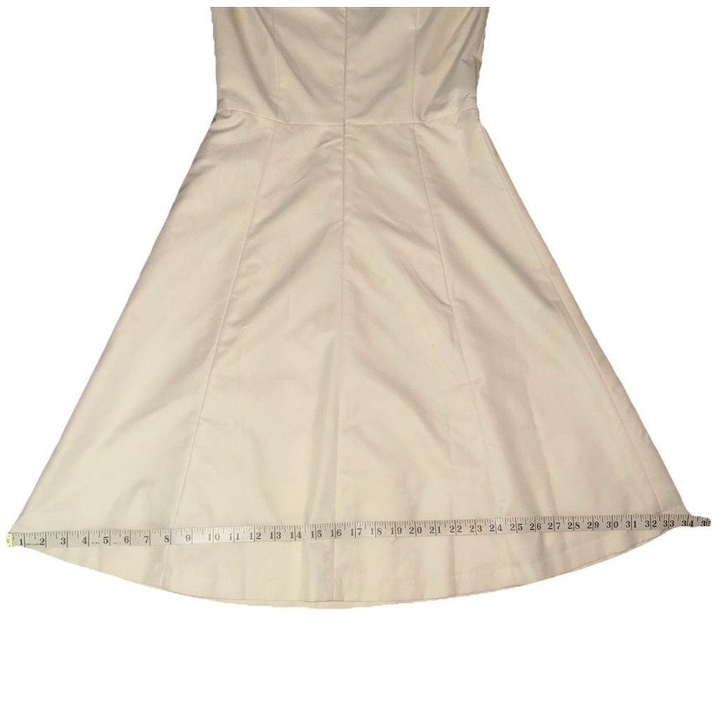 Women's Isaac Mizrahi Dress Size 6 Ivory - Picture 5 of 6
